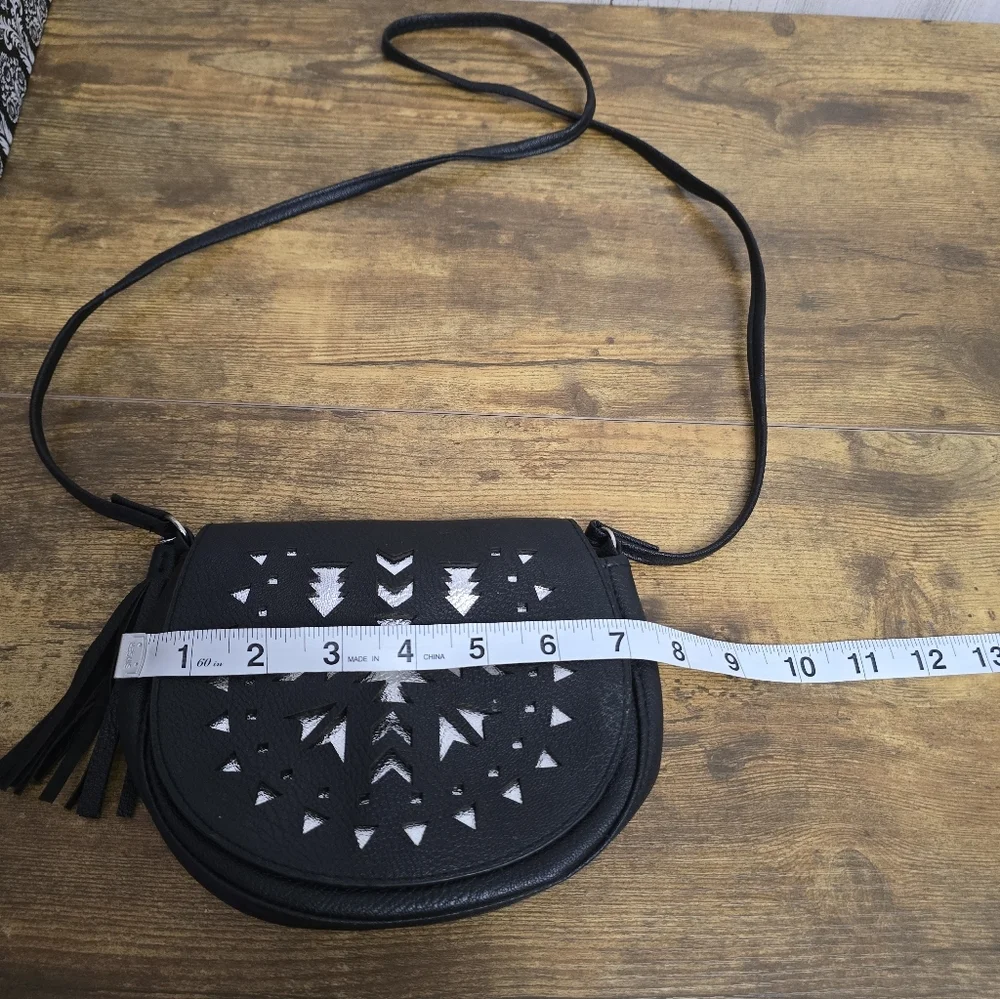 Cute Black Crossbody Bag Unbranded